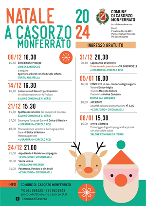 Natale a Casorzo Monferrato